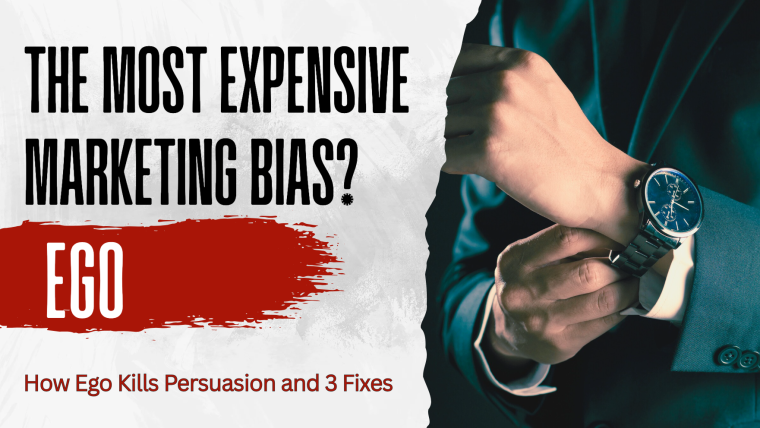 The EGO. The Most Expensive Marketing Bias